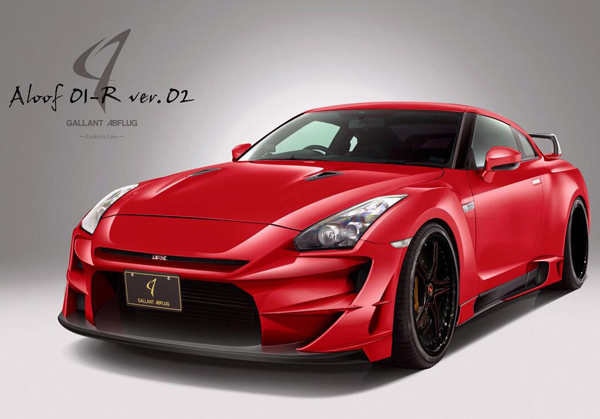 Nissan GT-R Aloof 01-R Version 2 от Gallant Abflug 