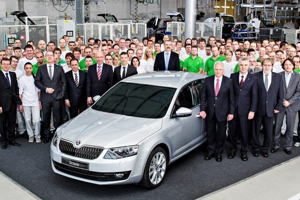 Новая Skoda Octavia 2013 поступила в производство