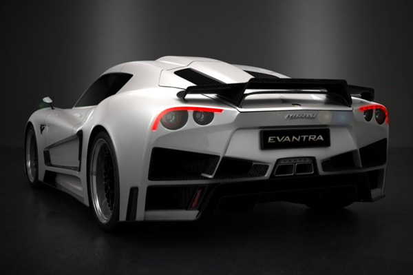 Mazzanti Evantra получит 7,0-литровый двигатель V8