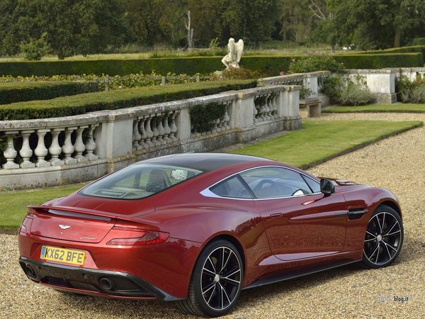 Новые данные и фото Aston Martin Vanquish 2013