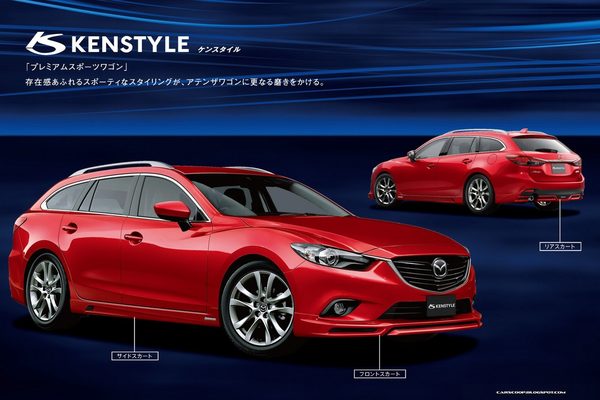 Mazda 6 получила пакеты от M’z, DAMD и Kenstyle