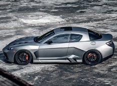 Mazda RX-8 превратилась в Blacknight Coupe