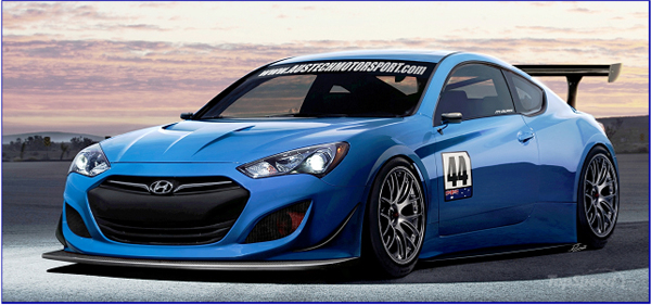 Hyundai Genesis Coupe GT от Austech Motorsport