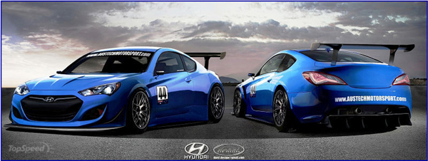 Hyundai Genesis Coupe GT от Austech Motorsport