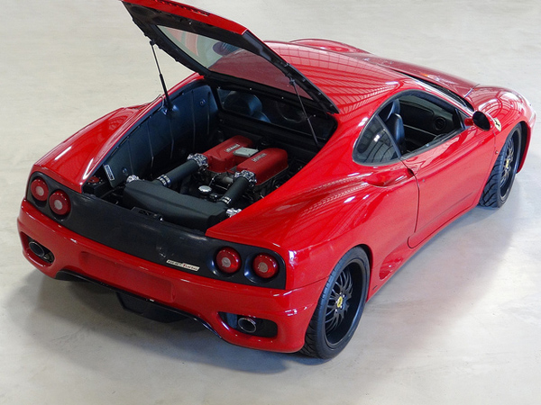 Турбированный Ferrari 360 Modena от SeriousHP