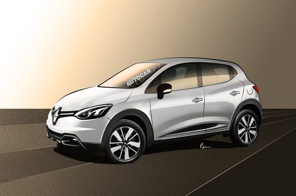 Renault опубликовал тизер кроссовера Captur