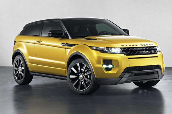 Range Rover Evoque Sicilian Yellow Limited Edition