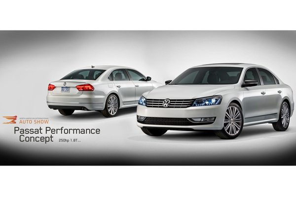 Volkswagen Passat Performance покажут в Детройте