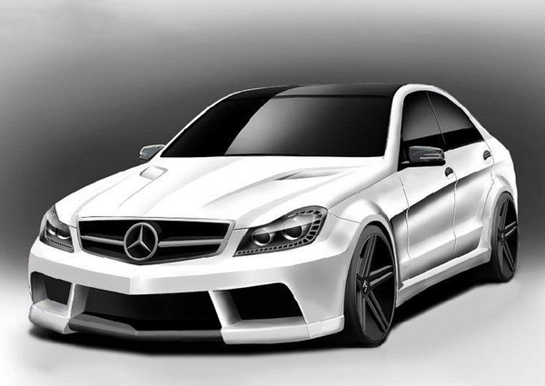 Misha Design создает обвес для Mercedes C-Class 