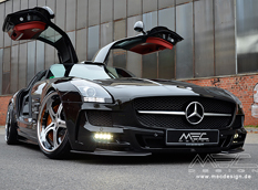 MEC Design обновил пакет для Mercedes SLS AMG