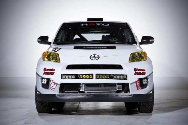 Toyota обновила болид Scion xD Rally Car