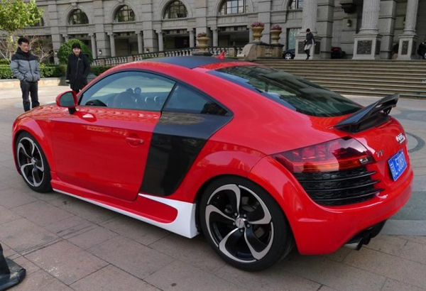 Китайский «закос» Audi TT под суперкар R8 