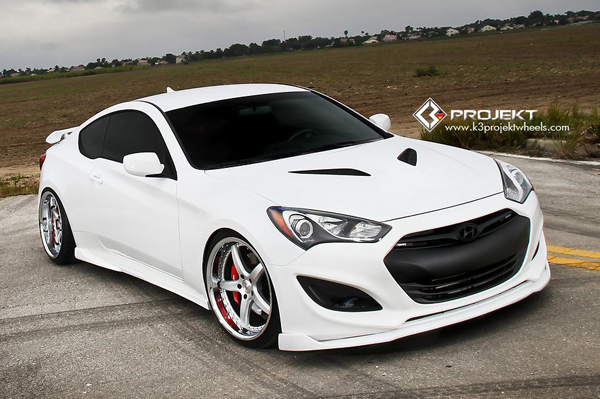 Hyundai Genesis Coupe 2.0T R-Spec от K3 Projekt