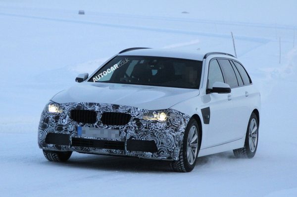 Спайшоты рестайлингового BMW 5-Series