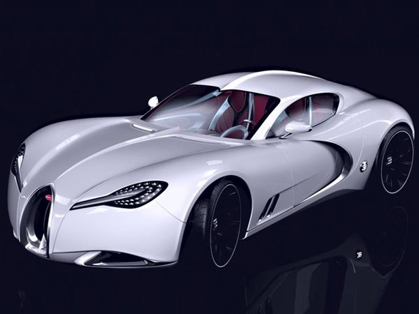 Bugatti Gangloff Concept от польского дизайнера