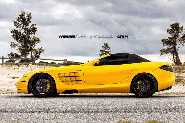 Mercedes SLR McLaren от RENNtech и ADV.1 Wheels