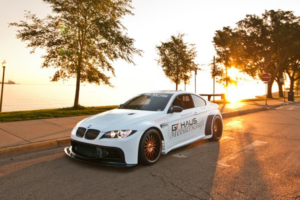 BMW M3 (E92) в аэродинамическом обвесе GTHAUS 