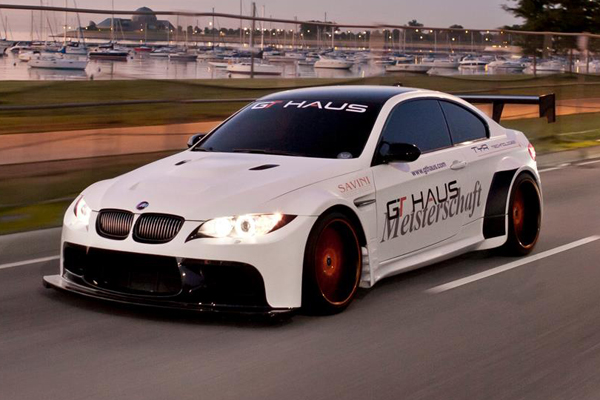 BMW M3 (E92) в аэродинамическом обвесе GTHAUS 