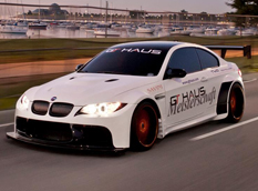 BMW M3 (E92) в аэродинамическом обвесе GTHAUS