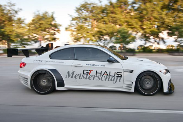 BMW M3 (E92) в аэродинамическом обвесе GTHAUS 