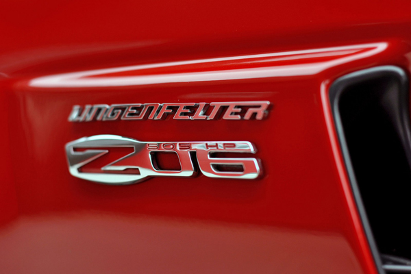 Lingenfelter Corvette Z06 с дисками Vossen Wheels