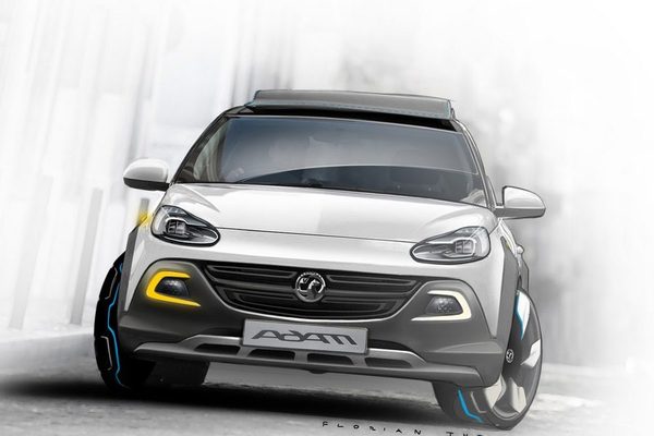 Opel Adam Rocks Concept покажут в Женеве