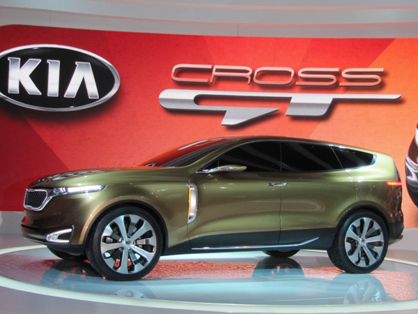 Kia Cross GT Concept оказалась гибридом