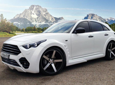 Infiniti FX в обвесе компании Rus Wheels