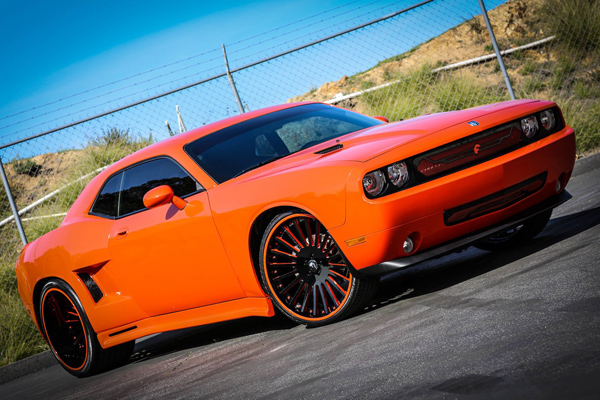 Dodge Challenger в обвесе от Forgiato Wheels