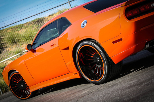 Dodge Challenger в обвесе от Forgiato Wheels