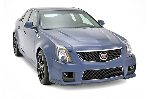 Cadillac CTS-V Stealth Blue и Silver Frost Edition