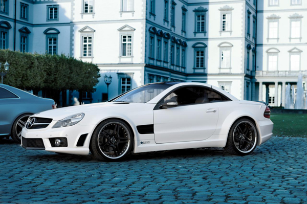 Mercedes-Benz SL500 (R230) в тюнинге Famous Parts