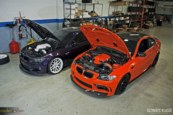 Два BMW M3 (E92) от Autocouture и Mode Carbon