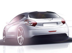 В Женеву привезут Peugeot 208 HYbrid FE Concept