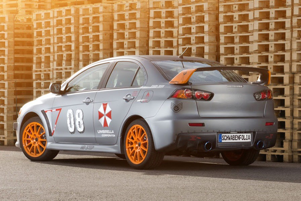 Mitsubishi Lancer EVO X от ателье Schwabenfolia