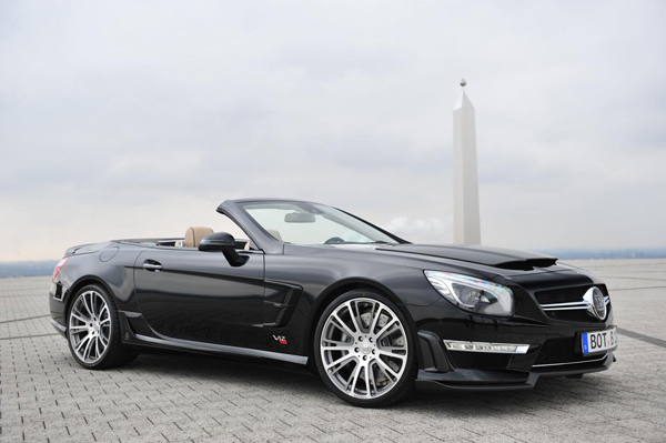 Mercedes SL65 превратили в Brabus 800 Roadster