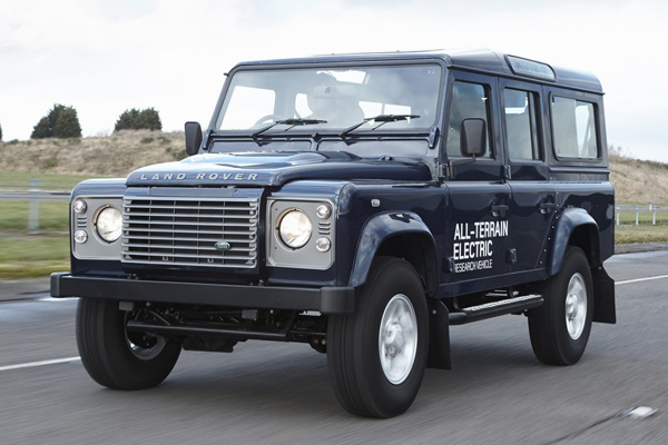 Land Rover построил электрический джип Defender