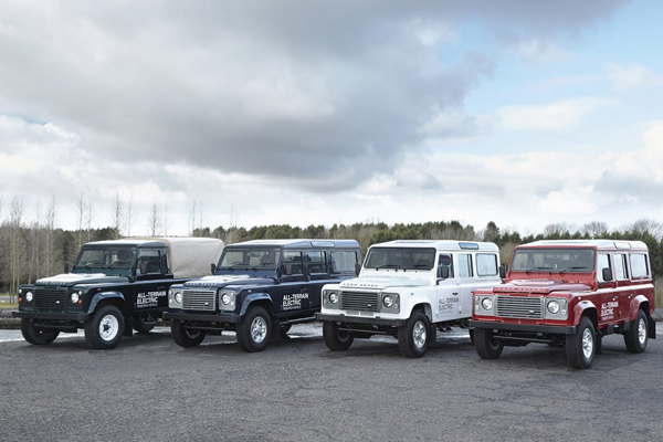 Land Rover построил электрический джип Defender