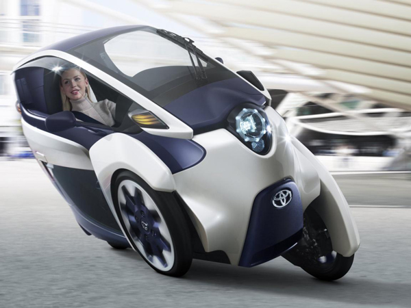 i-Road Concept - трехколесный сити-кар от Toyota 