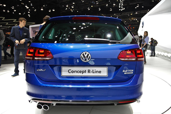 VW Golf Estate R-Line Concept - женевский дебют