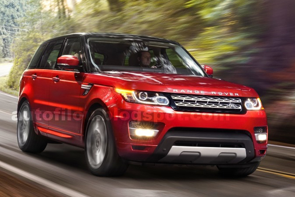 В сети появились первые фото Range Rover Sport