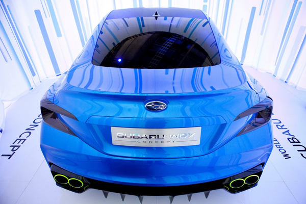 В Нью-Йорк привезли Subaru WRX Concept