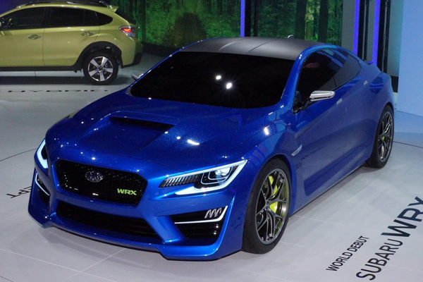 В Нью-Йорк привезли Subaru WRX Concept