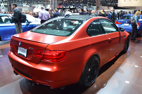 В Нью-Йорке показали BMW M3 (E92) Frozen Red 