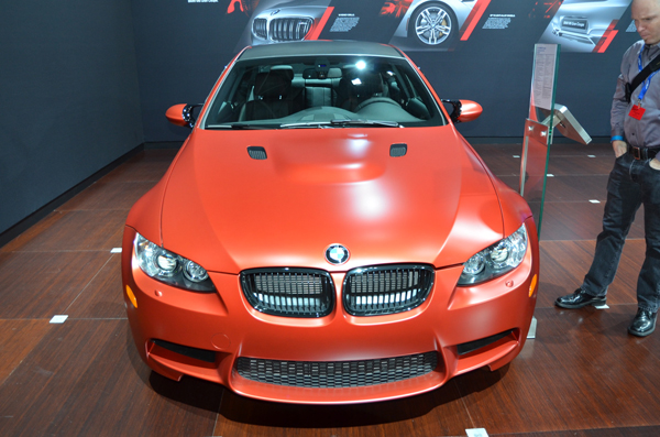 В Нью-Йорке показали BMW M3 (E92) Frozen Red 