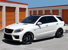 Mercedes-Benz ML63 AMG от HRE Wheels