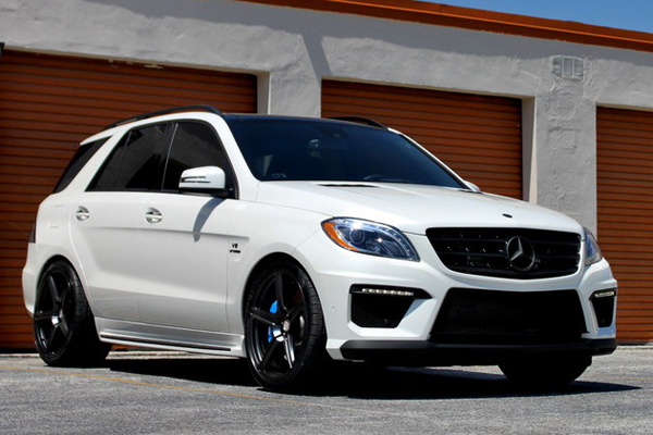 Mercedes-Benz ML63 AMG от HRE Wheels