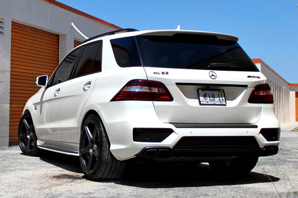 Mercedes-Benz ML63 AMG от HRE Wheels