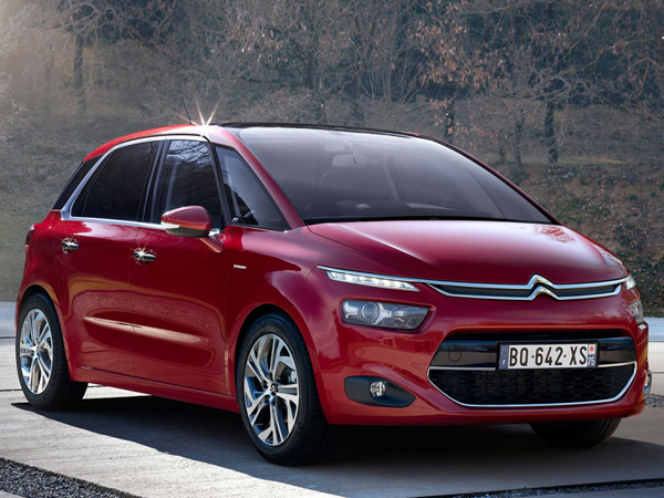 Citroen C4 Picasso 2014 рассекретили до дебюта