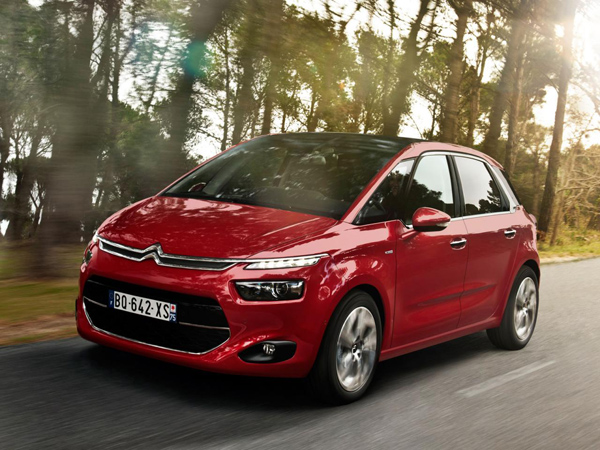 Citroen C4 Picasso 2014 рассекретили до дебюта